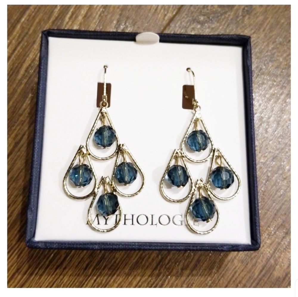 New Mythologie Blue Earrings